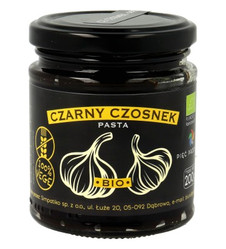 PIĘĆ PRZEMIAN Czarny czosnek pasta BIO 200g
