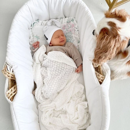 Lullalove, Kocyk bambusowy - motylek, kokos