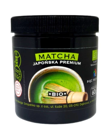 PIĘĆ PRZEMIAN Matcha Japońska premium BIO 60g