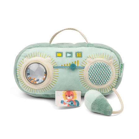 Lilliputiens Przytulanka aktywizująca do zabawy Radio Smok Joe 9m+