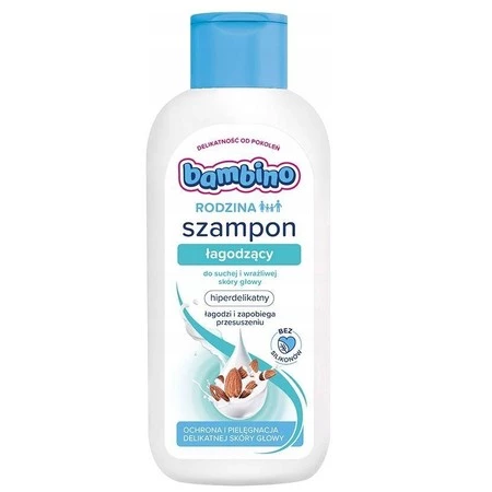 NIVEA BAMBINO  RODZINA Szampon 400ml łagodzący