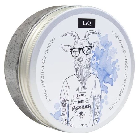Scrub & Wash peeling myjący do ciała dla facetów z węglem aktywnym 200ml
