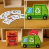 TOOKY TOY Drewniane Centrum Recyklingu Edukacyjny Sorter
