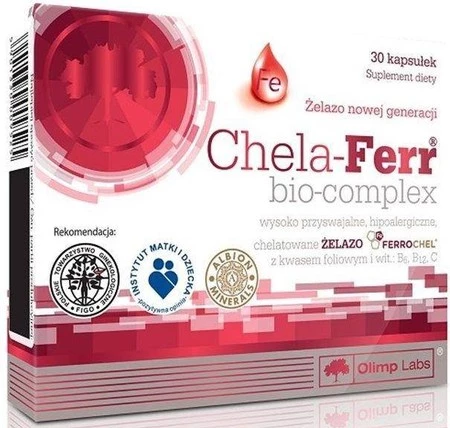 Olimp Labs Chela- Ferr bio complex - 30 kaps.