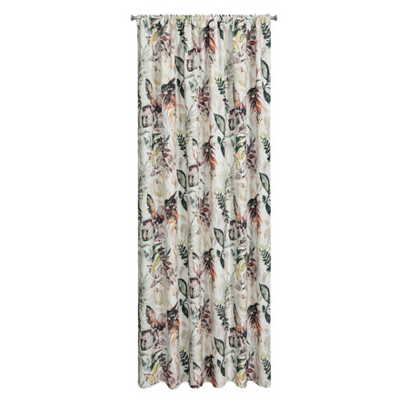 ZASŁONA GOTOWA GARDEN2 NA TAŚMIE 155 X 200 CM BIAŁY