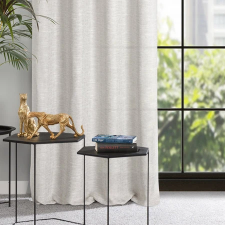 ZASŁONA GOTOWA ANITA 140 X 250 CM NATURALNY