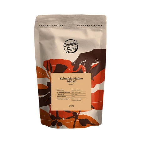 Instytut Kawy - Kolumbia Pitalito Decaf Kawa bezkofeinowa Espresso 250g