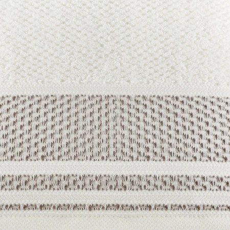 Ręcznik Suzana (03), 70 x 140 cm, Kremowy