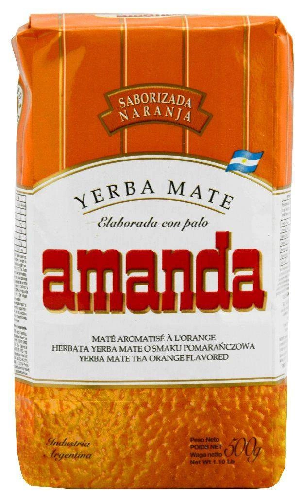 Amanda - Naranja Pomarańczowa | yerba mate | 500g