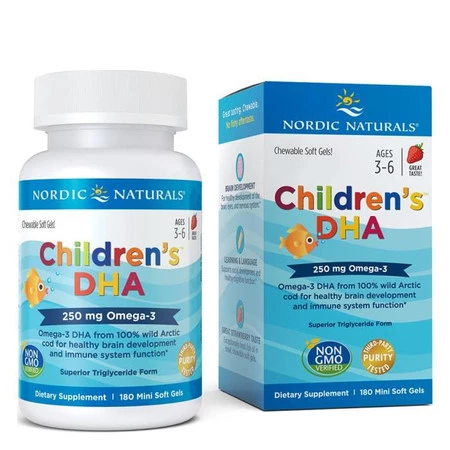 Childrens DHA 250 mg (180 kaps.)