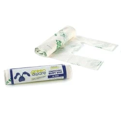 GreenAware, Kompostowalne worki na pieluszki, 30szt.