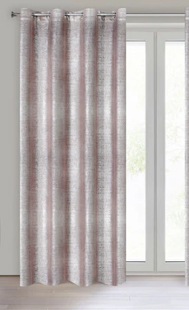 ZASŁONA GOTOWA AMBI 140 X 250 CM PUDROWY RÓŻ