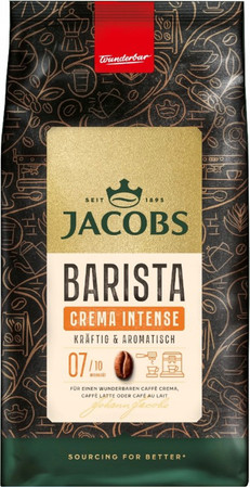 Jacobs kawa ziarnista Barista Crema Intense 1kg