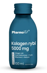 Pharmovit SHOT KOLAGEN RYBI 5000 mg, bezglutenowy 100 ml