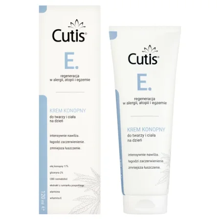 Cutis E - Egzema  krem konopny 17% + CBD 120 ml