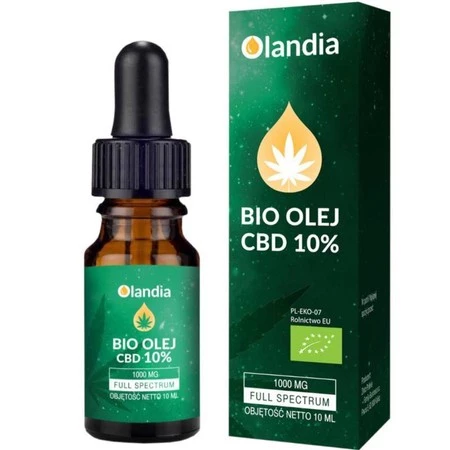 Olandia Bio Olej CBD 10 % 10 ml full spectrum