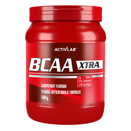 ACTIVLAB BCAA XTRA aminokwasy 500g smak pomarańcza