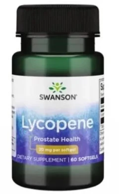 SWANSON LYCOPENE 20mg na wsparcie prostaty 60 kaps.