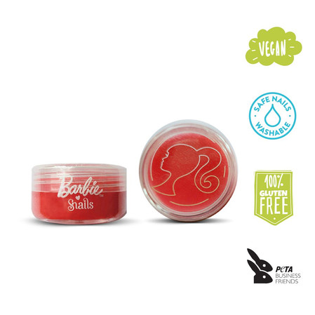 Snails, Balsam do ust dla dzieci Barbie, Czerwony, 10 g