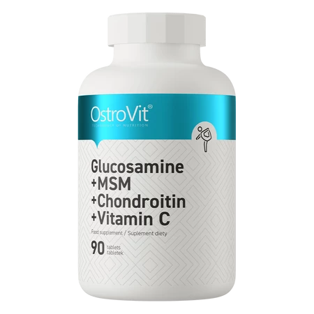 OstroVit Glukozamina + MSM + Chondroityna + Witamina C 90 tabl.