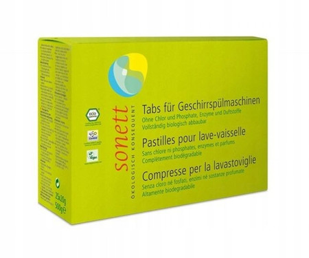Sonett Ekologiczne Tabletki do zmywarki 1,6 kg, 80 szt.