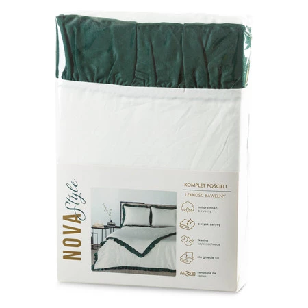 Komplet pościeli Eliza, 160 x 200 cm, Biały