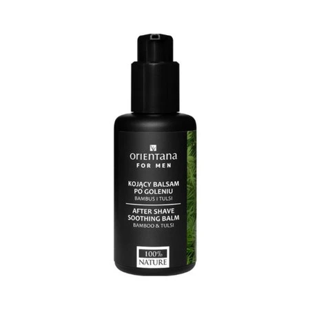 Orientana for men - Kojący balsam po goleniu. Bambus i tulsi - 75 ml