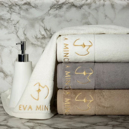 Ręcznik Gaja 30 x 50 cm, Czarny