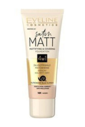 Satin Matt Foundation matujący podkład do twarzy 101 Ivory 30ml