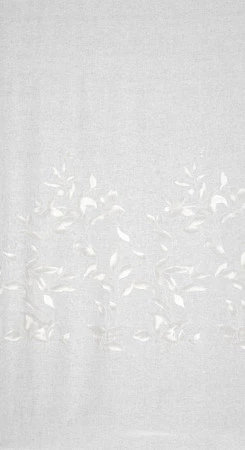 FIRANA GOTOWA ESTELLA 140 X 250 CM BIAŁY