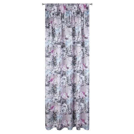 ZASŁONA GOTOWA HONEY NA TAŚMIE 140 X 270 CM RÓŻOWY