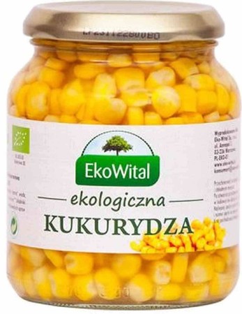  Kukurydza w zalewie BIO 340 g / 230 g