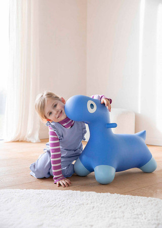 QUUT Skoczek Hoppi Dino Cosmic blue