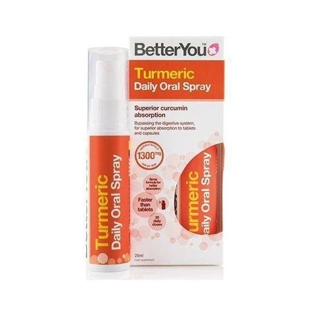 BetterYou − Turmeric, kurkuma w sprayu − 25 ml