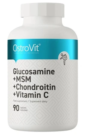OstroVit Glukozamina + MSM + Chondroityna + Witamina C 90 tabl.