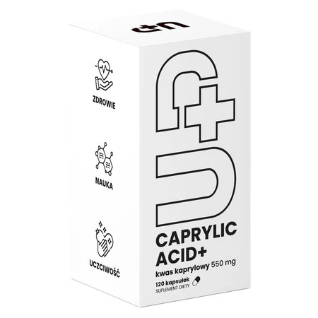 UP Health Caprylic Acid+ suplement diety 120 kaps.