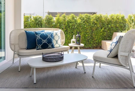 POSZEWKA GARDEN 45 X 45 CM GRANATOWY