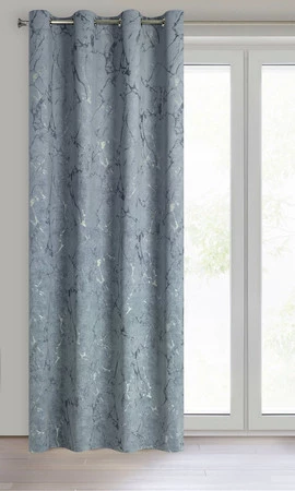 ZASŁONA GOTOWA WERA 140 X 250 CM CIEMNOSZARY