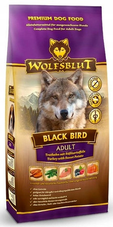 Wolfsblut Black Bird indyk bataty 2kg