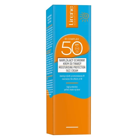Sun nawilżający ochronny krem do twarzy SPF50 40ml