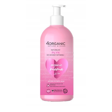 4Organic Mama Naturalny płyn do higieny intymnej 350ml