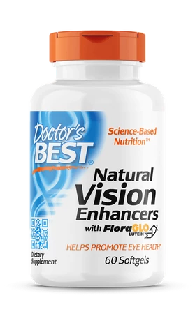 Natural Vision Enhacers with FloraGLO Lutein - Luteina I Zeaksantyna (60 kaps.)