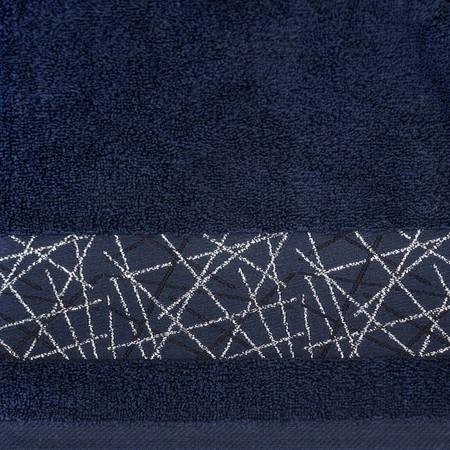 Ręcznik Nika (07), 50 x 90 cm, Granatowy