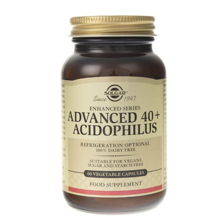 Solgar Advanced 40+ Acidophilus - Jelitowa flora bakteryjna 60 kaps.
