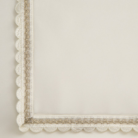 OBRUS LACE 40 X 180 CM KREMOWY