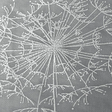 FIRANA GOTOWA SABINE 140 X 250 CM STALOWY