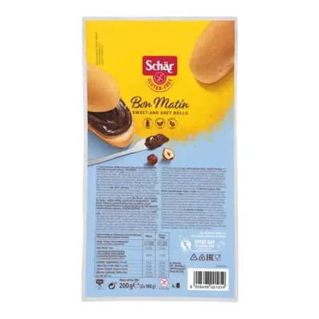 Shar - Bon matin- słodkie bułeczki bezglutenowe (4x50 g) - 200 g
