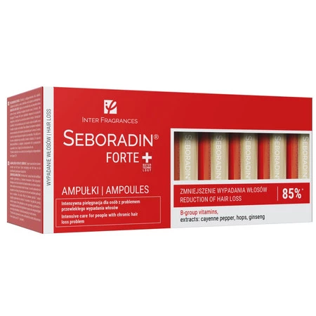 Seboradin FORTE Ampułki na wypadanie włosów 14x5,5ml