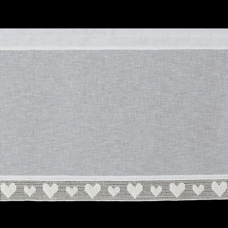 Firana gotowa Gaja na Taśmie 150 x 60 cm, Kremowy