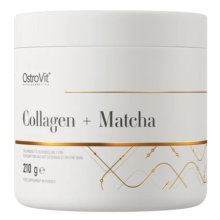 Ostrovit Kolagen + Matcha smak naturalny 210 g